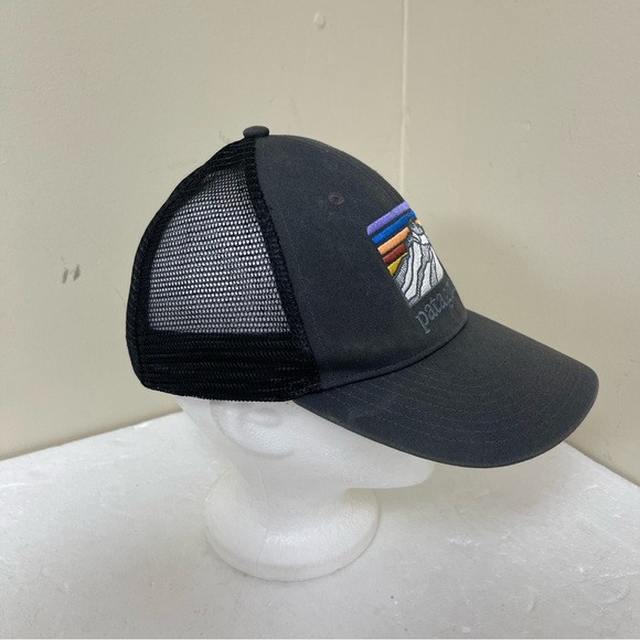 Patagonia Embroidered Mountain Patch Spellout Snapback Hat OSFA - Picture 4 of 5